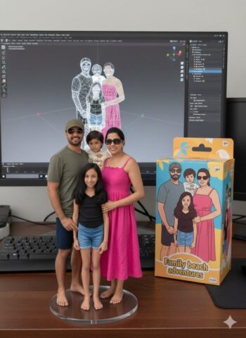 detailed figurine creation process using advanced nano banana prompts method