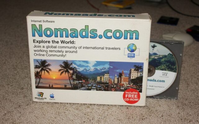 90s CD-ROM software box created with nano banana prompts transformation