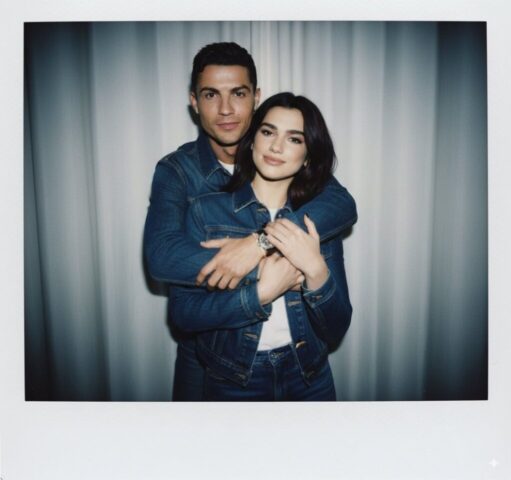 vintage instant camera result from nano banana prompts for couples