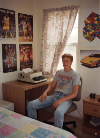 authentic 90s room recreation using detailed nano banana prompts technique