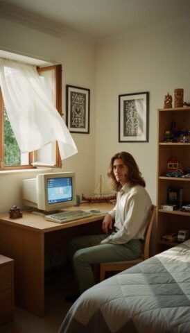 authentic 90s room recreation using detailed nano banana prompts technique