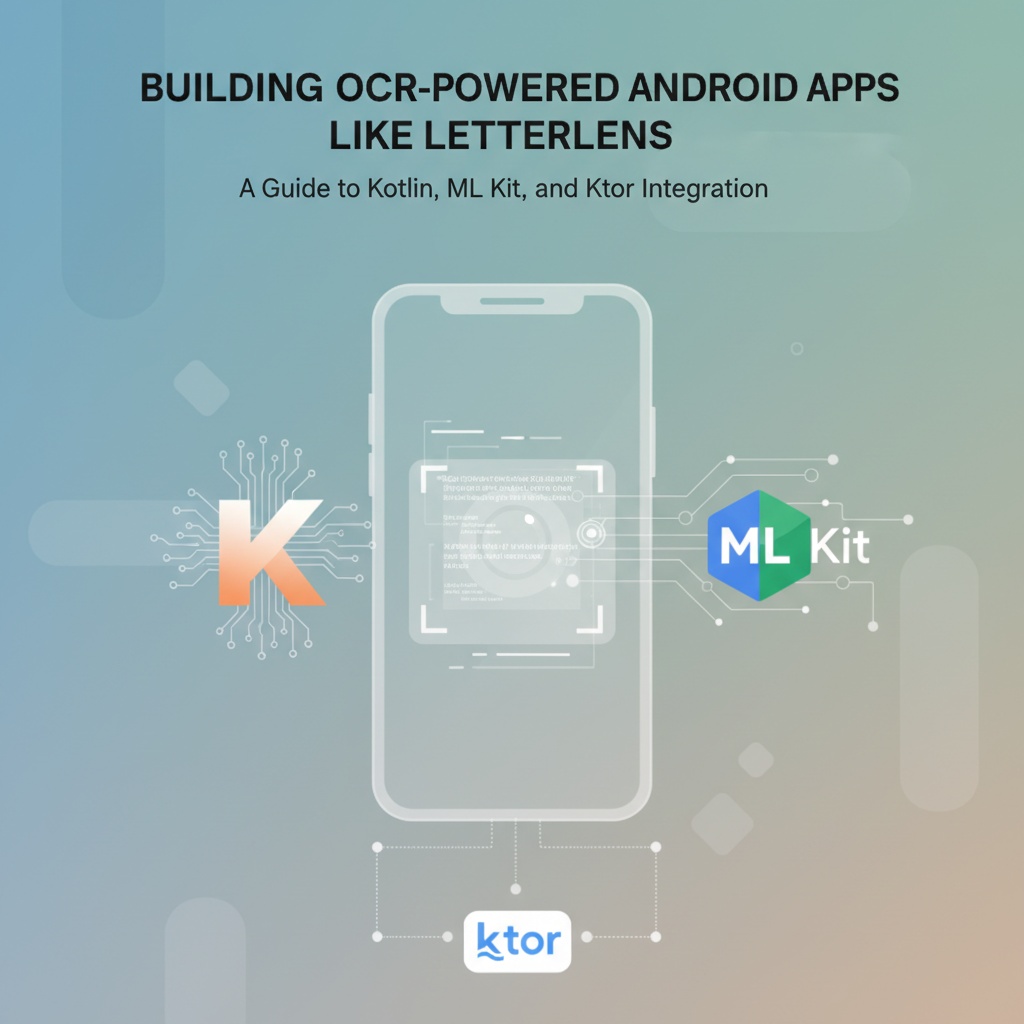 img building ocr android app kotlin ml kit ktor guide